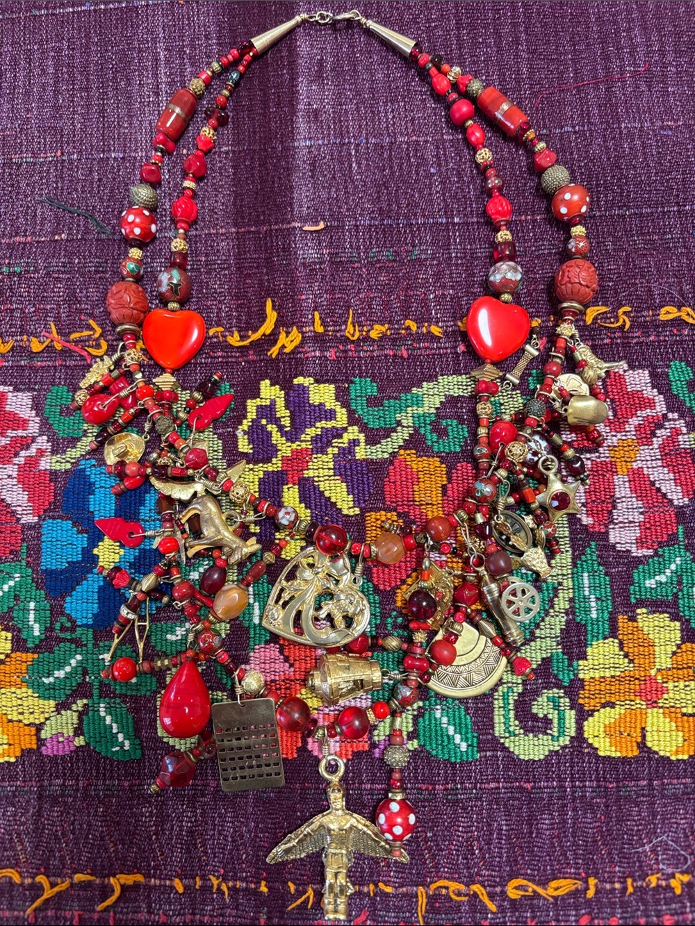 Vintage artist necklace from New Mexico